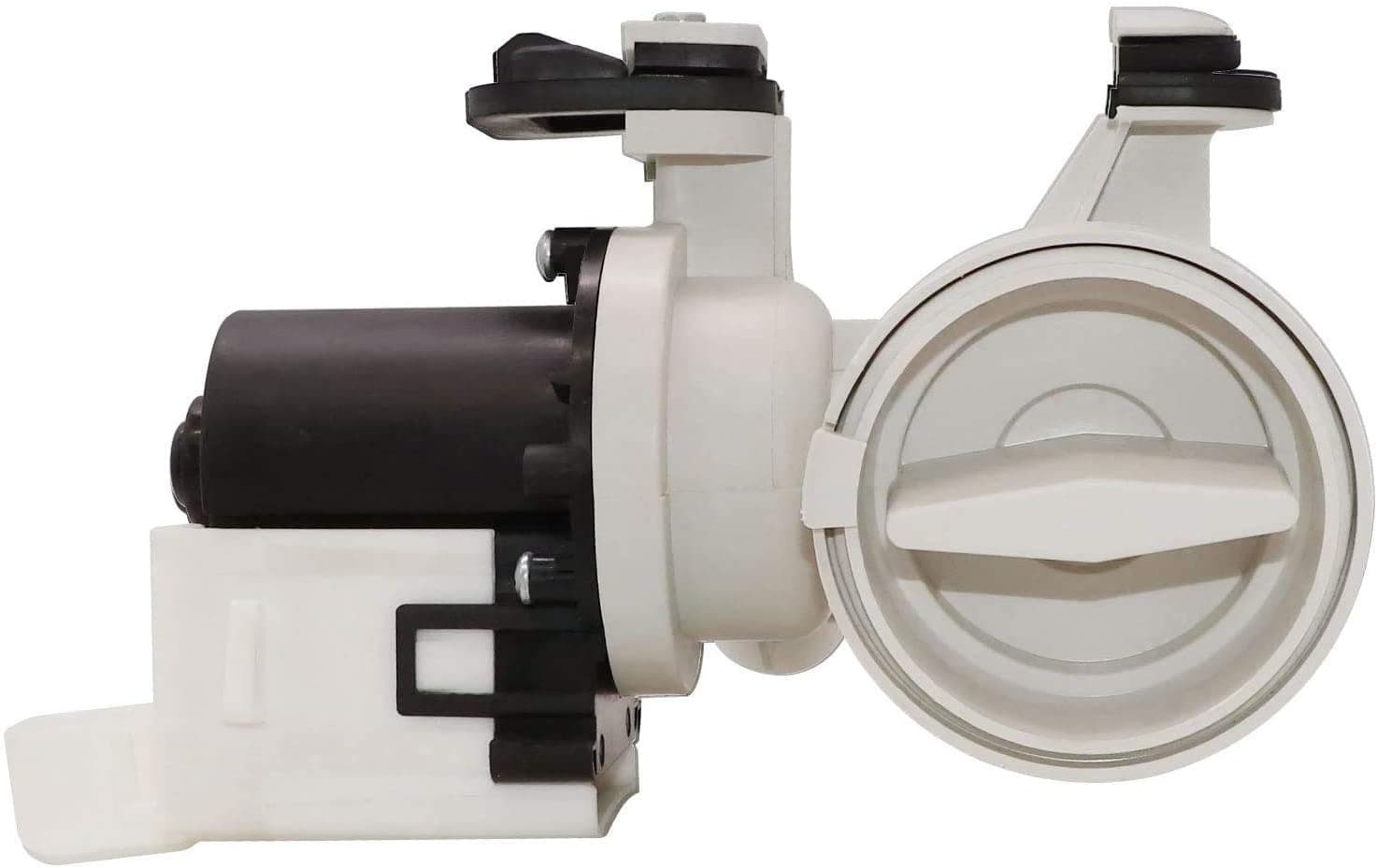 【OEM UPGRADED】WPW10730972 W10130913 Washer Drain Pump Assembly - Suitable for Whirl-pool 9200 Duet Washer Drain Pump,Ken-more he2 plus,May-tag 2000,3000,4000series WFW8400TW02, 110.47532602, etc.